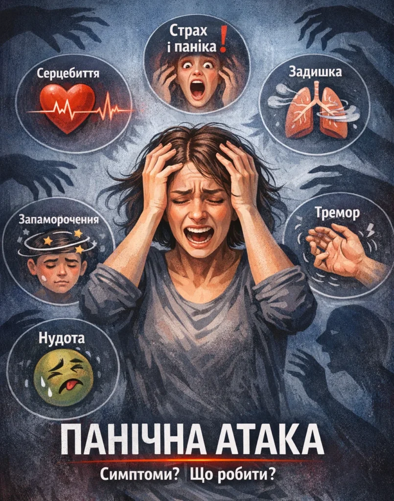 симптоми панічної атаки