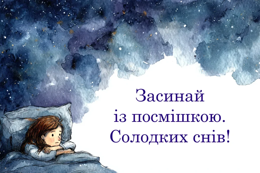 солодких снів побажання у картинці