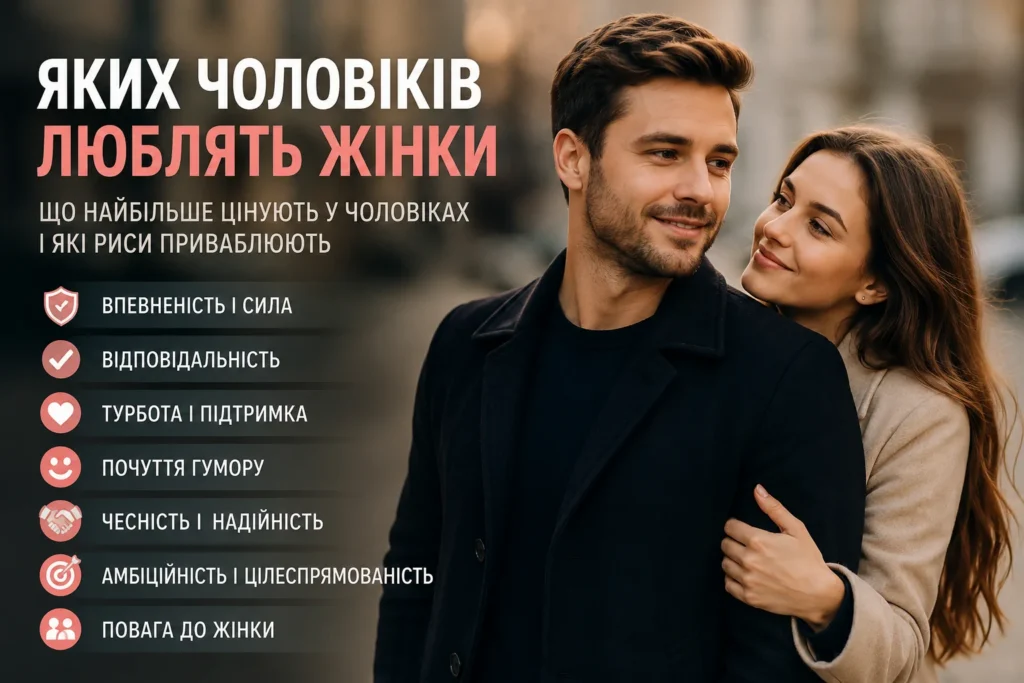 які чоловіки подобаються жінкам